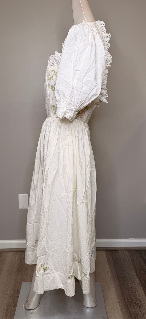 For Love & Lemons Erin Midi Dress Size Small $349 - Picture 6 of 9
